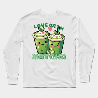 Love with matcha Long Sleeve T-Shirt